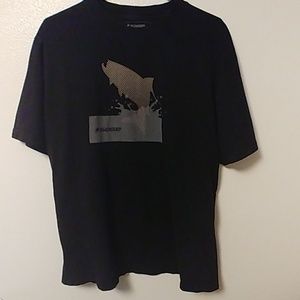 Sage T-shirt fish jumping